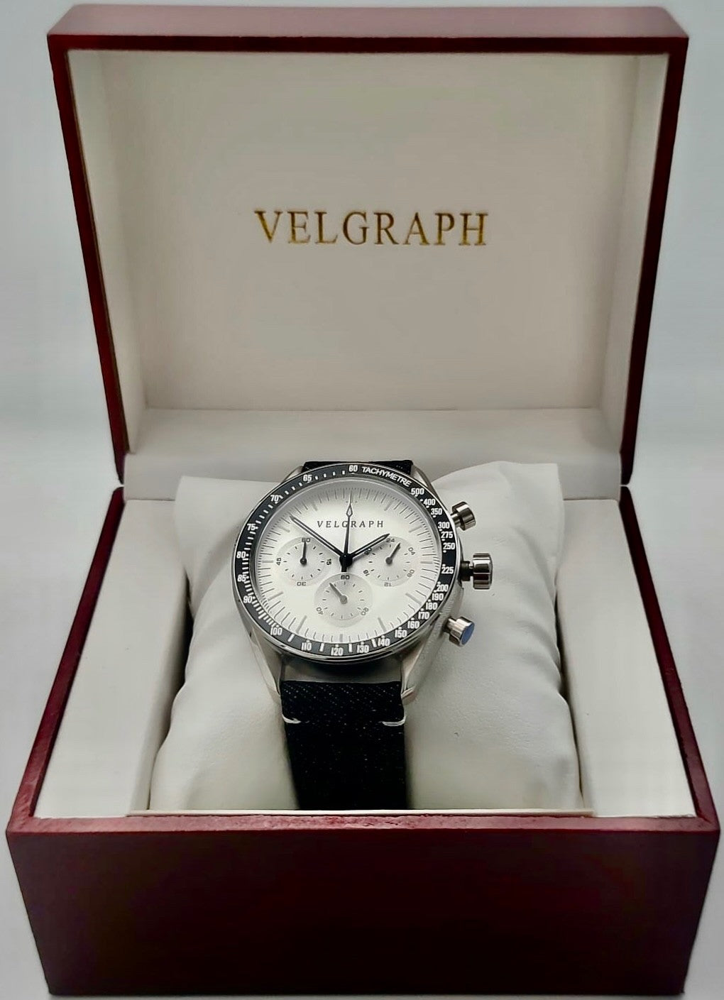 Velgraph - Vintage - Chronograph - Watch – VK63 Mechaquarz - 42 mm - Herrenuhr *2