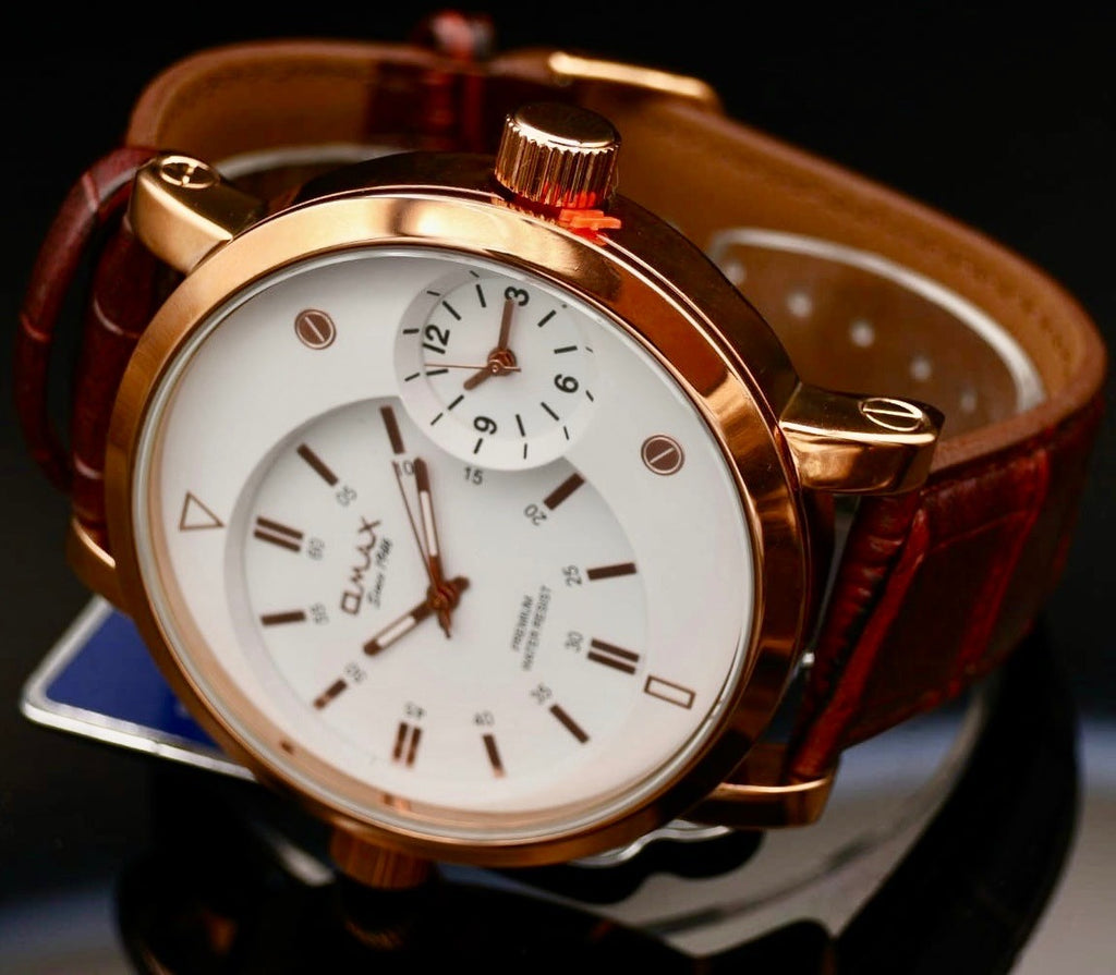 XXL Omax  Monster Watch Herren Armband Uhr XXL Dual Timer NEU1