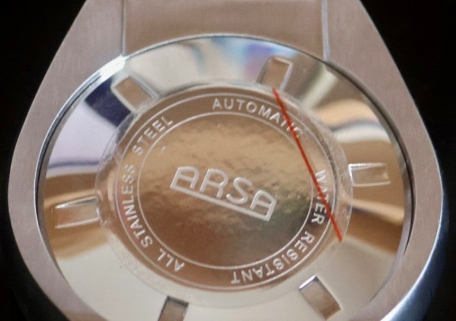 Hochwertige Arsa Herren Uhr Automatikuhr mit Lederband Vollkalender NEU* 1 TAG3