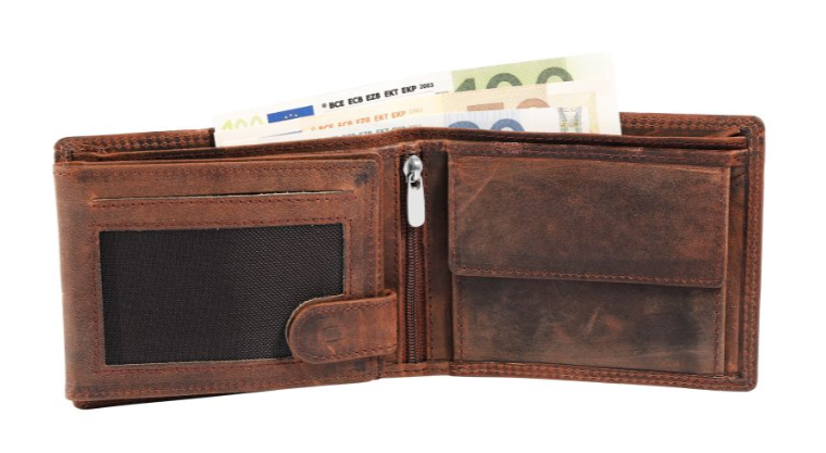 Akzent Leder Geldbörse RFID Schutz  Echtleder Portemonnaie Geldbeutel Schiff 11