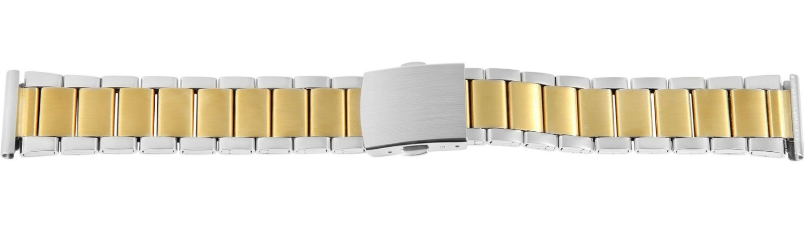 Engelhardt Uhrenarmband Edelstahl Armband Faltschließe Silber Gold Farben 20mm2