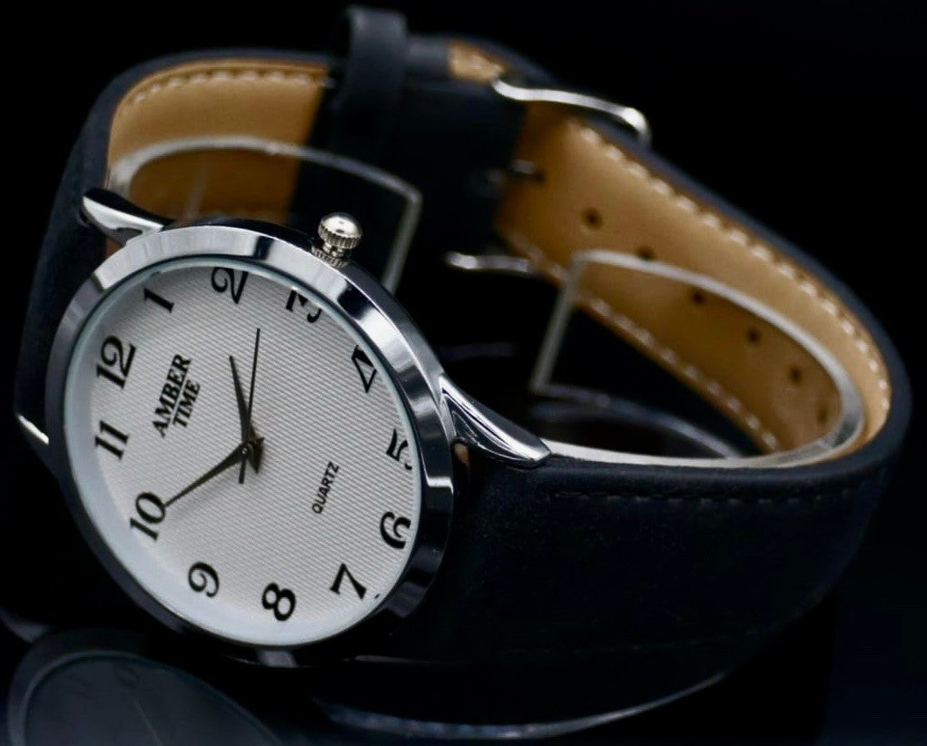 Herren Armband Männer Uhr Slim Analog Quarz1