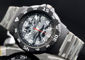 Q&Q by Citizen - Herren - Uhr - Grau - Camouflage Look  - Silikonband -  42mm0