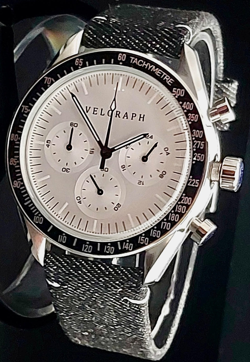 Velgraph - Vintage - Chronograph - Watch – VK63 Mechaquarz - 42 mm - Herrenuhr *0