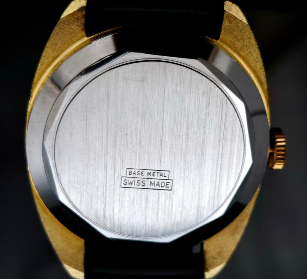 Lucerne Swiss Made Handaufzug Watch Armbanduhr Vintage Sammlerstück Leder Grün2