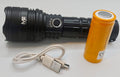 M2 Tec P90 Mini – USB LED Taschenlampe | Zoom | Aluminium 3 Lichtmodi P90 Power0