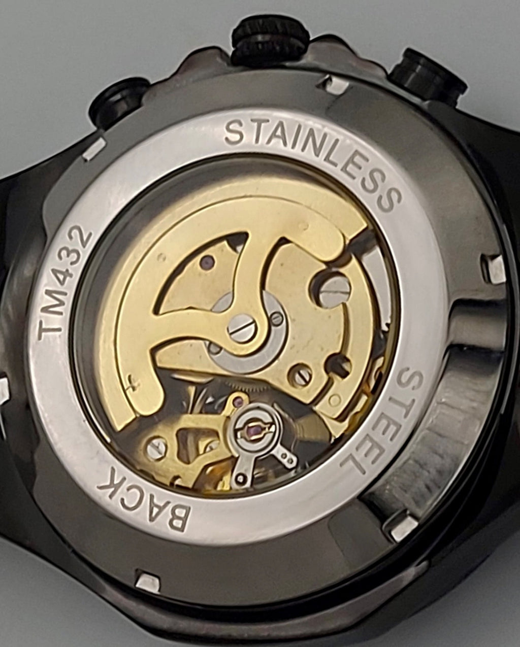 WINNER - HERREN - AUTOMATIK - UHR - SKELETTUHR - EDELSTAHL - SCHWARZ - 48MM2