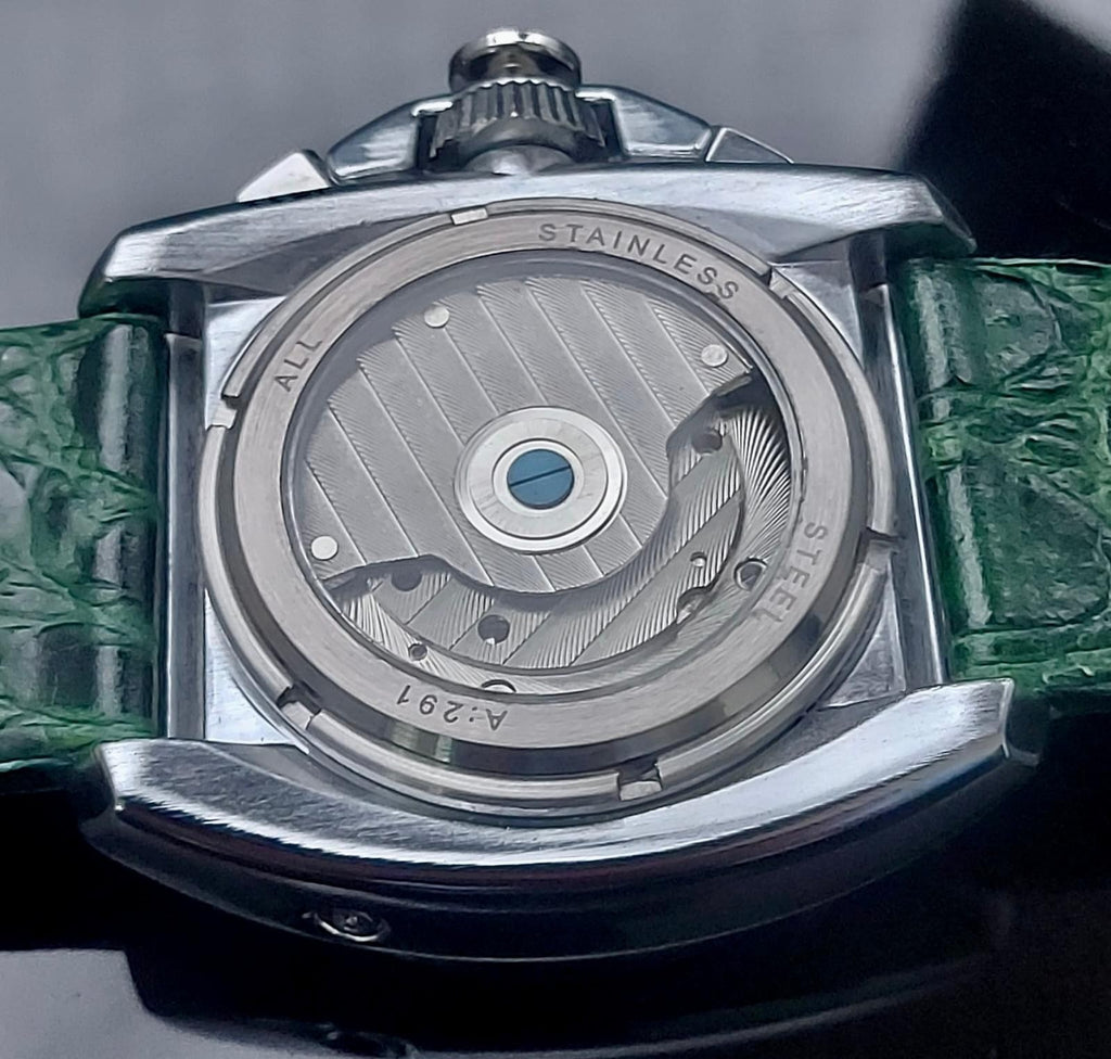 FORSINING - HERREN - AUTOMATIK - UHR - KALENDER - DATUM - LEDER - KROKO OPTIK2