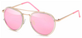 Gil Design Sonnenbrille Damen Frauen UV400 Pilotenbrille Rosa verspiegelt  Neu0