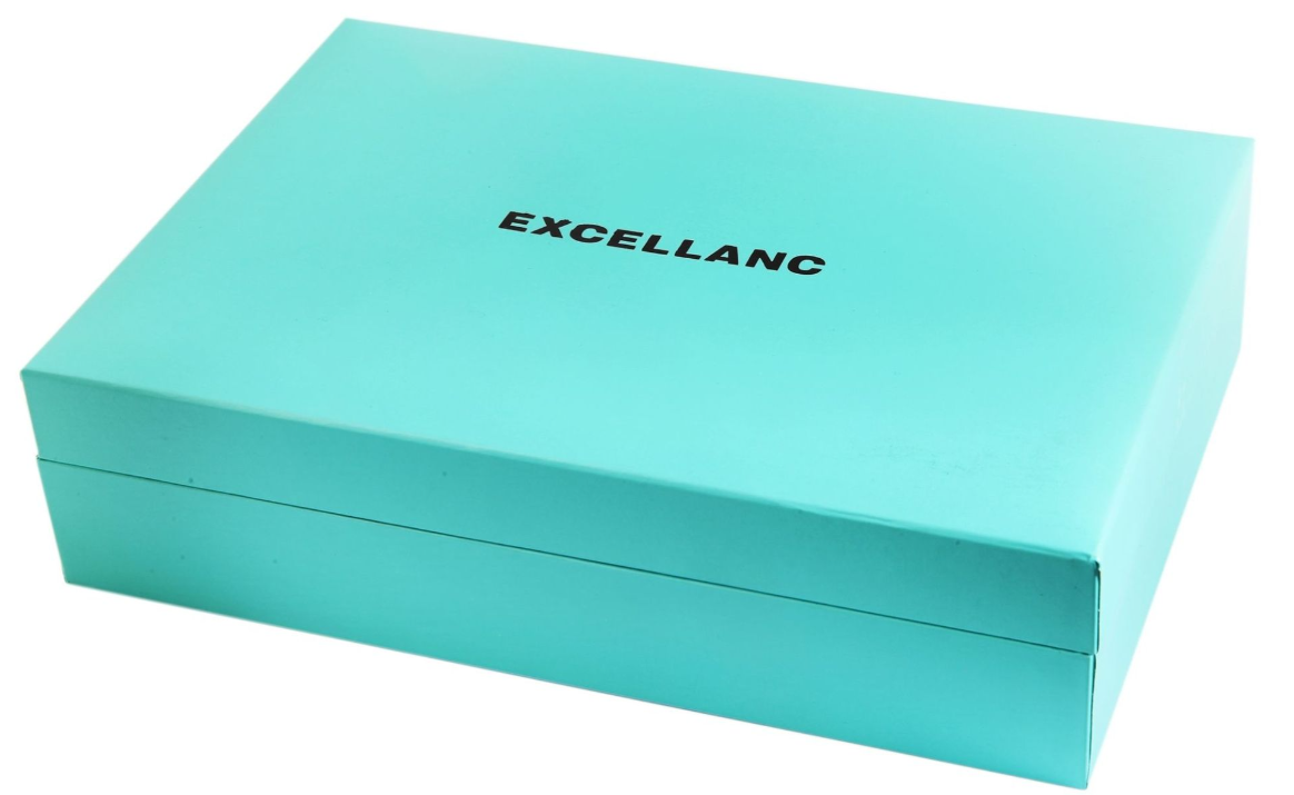 Excellanc Damen Geschenkset Armbanduhr Halskette und Ohrringe Weiß Rosé Farben3