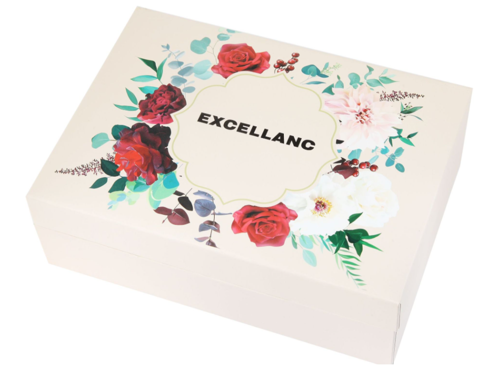 Edle Excellanc Damen Geschenkset Armbanduhr Halskette und Ohrringe Gold Farben3